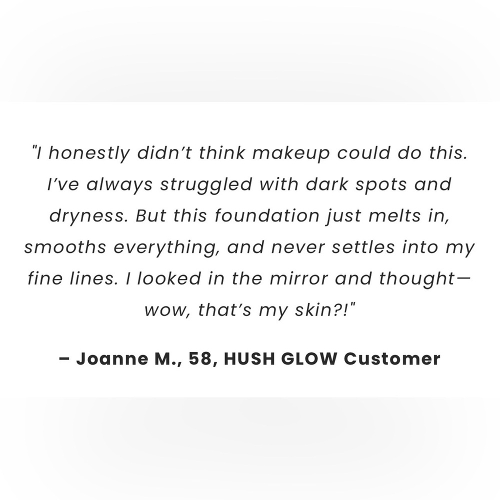HUSH GLOW Foundation Compact Only Warm for Medium Skin Tone - Picture 8 of 13